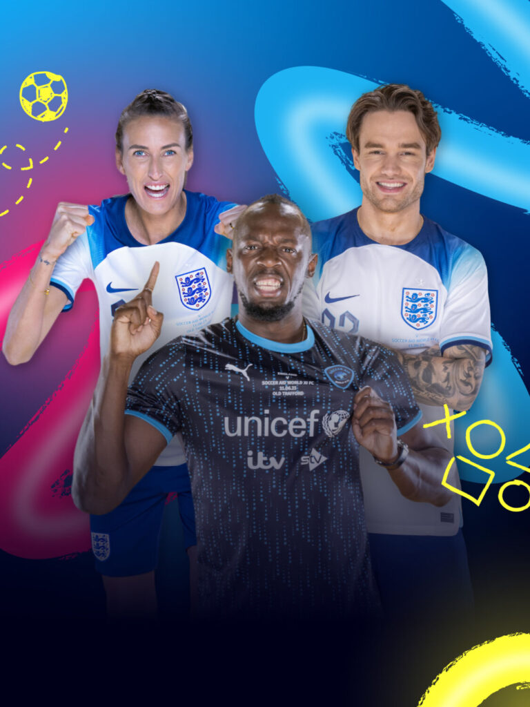 Get in touch Contact our team Soccer Aid for UNICEF